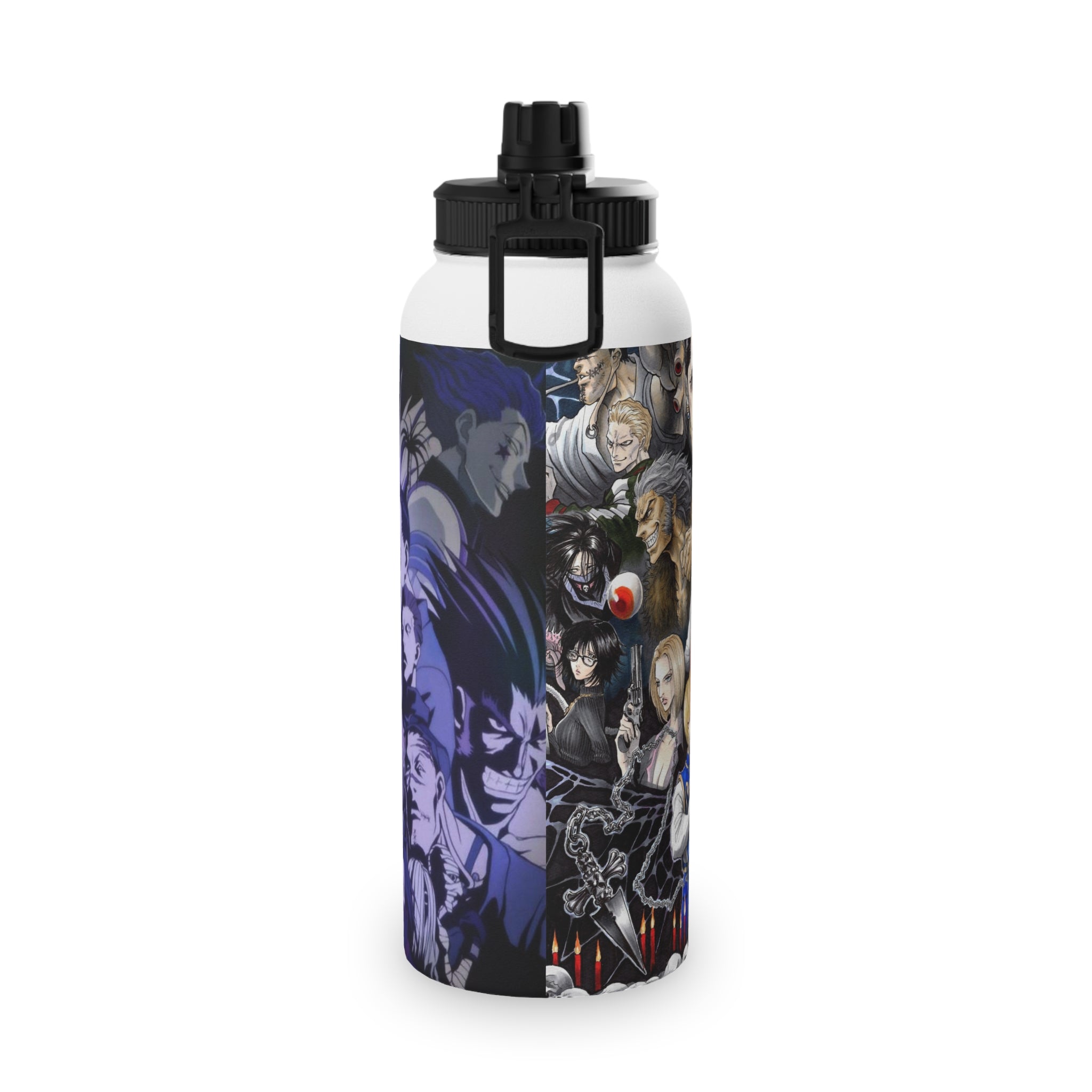 Ghost Brigade Stainless Steel Water Bottle — Sports Lid (Brigade fantôme)