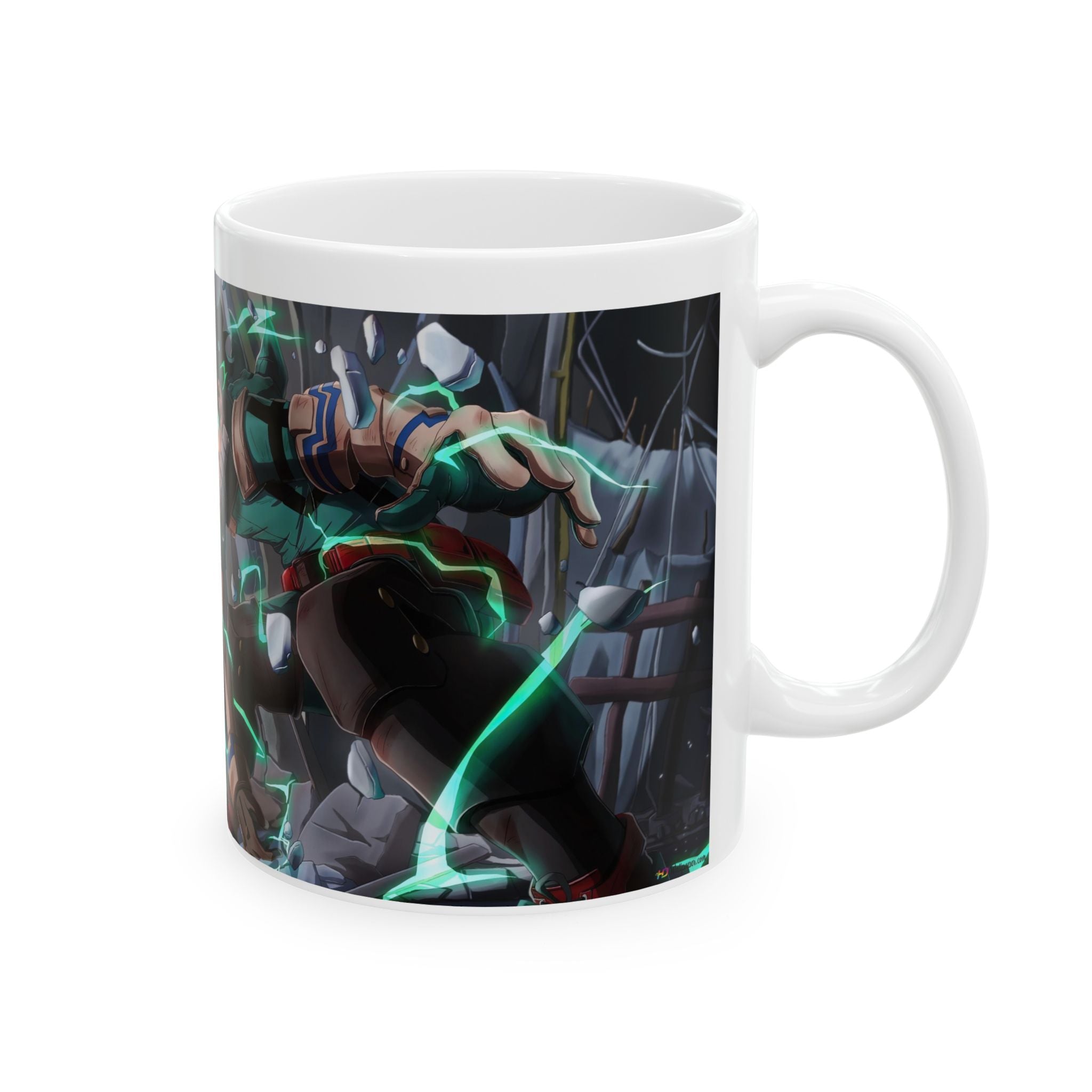 Deku Ceramic Mug — Anime-Inspired 11oz & 15oz Coffee Cup
