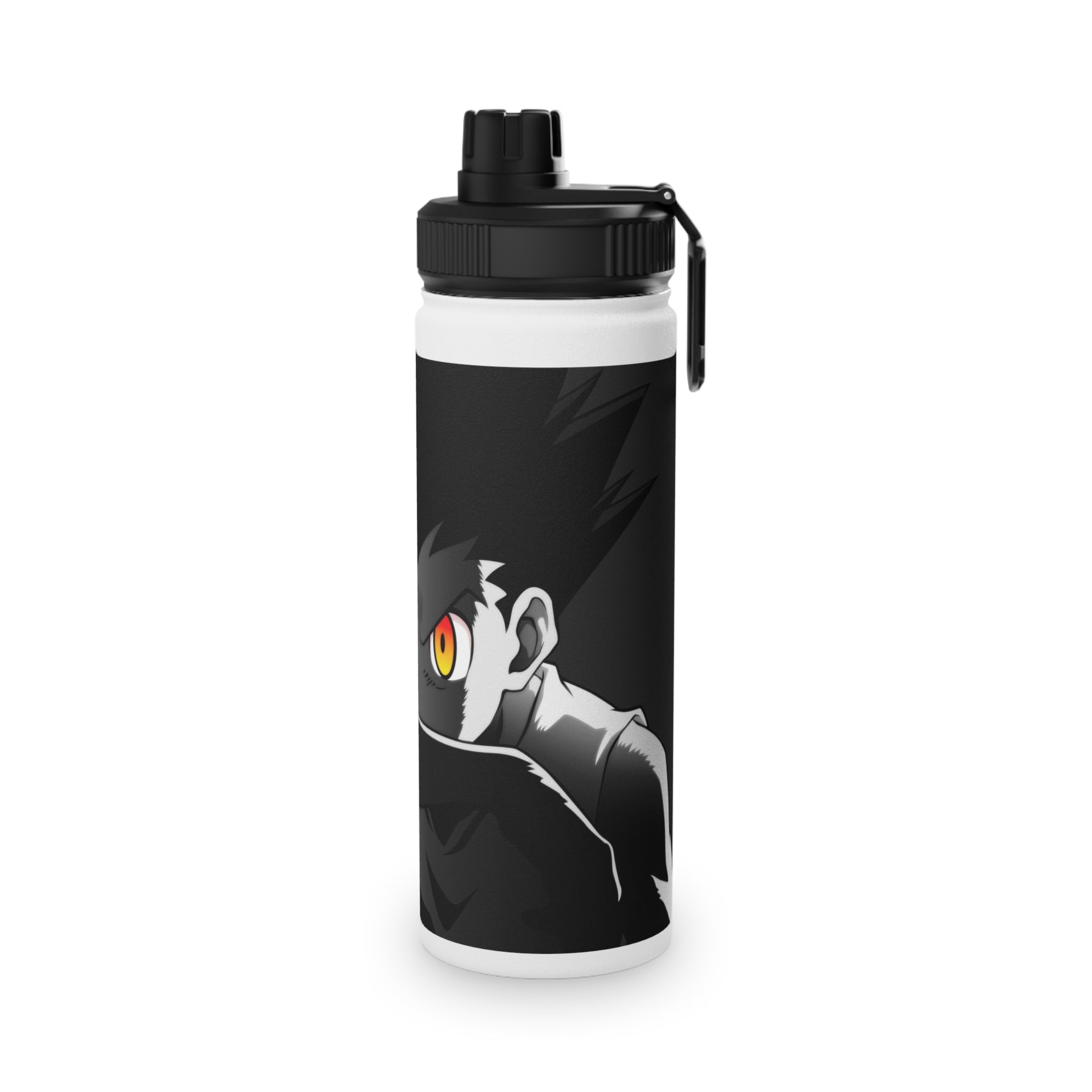Stainless Steel Water Bottle — "Gourde de gon" Sports Lid
