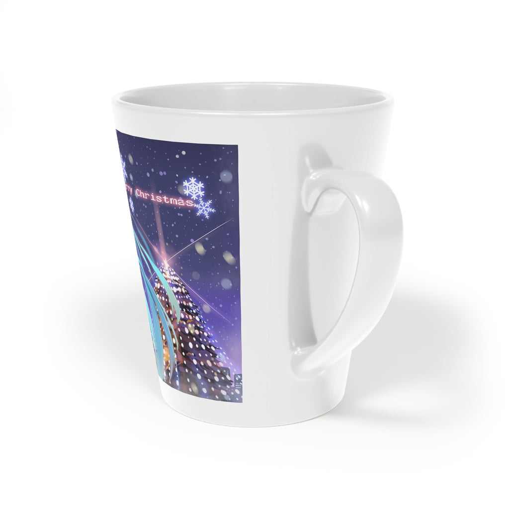 Latte Mug miku chrismas, 12oz