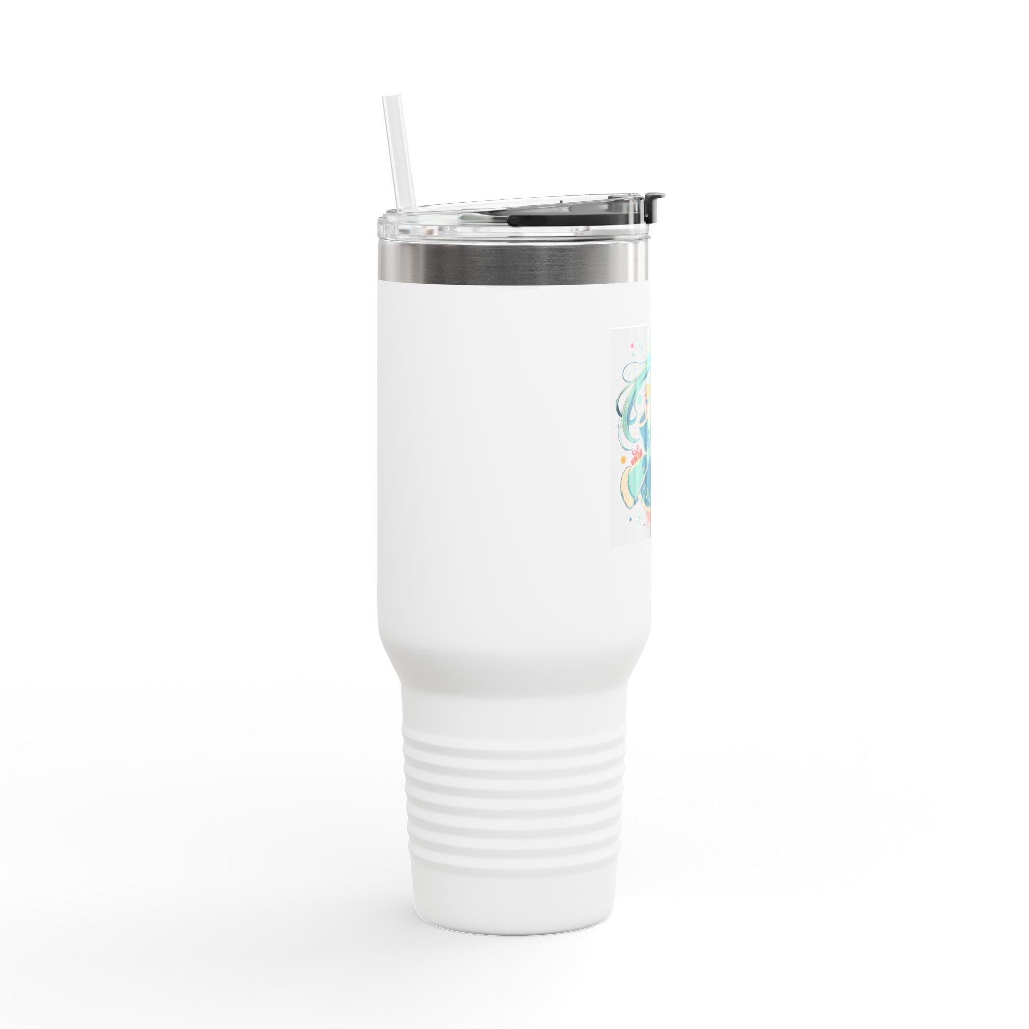 40oz Insulated Travel Mug — Miku Christmas Thermos