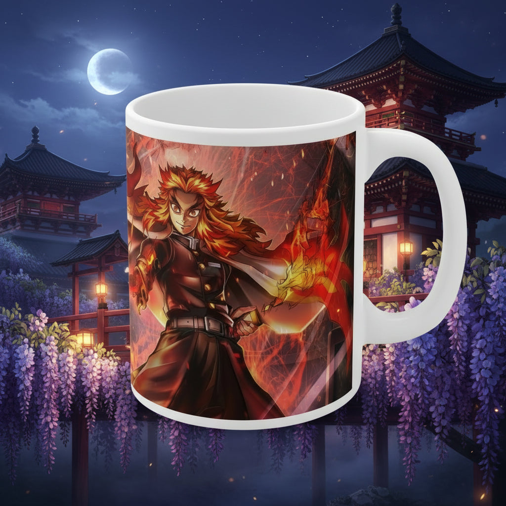 Rangoku Ceramic Mug — French 'description de tasse' Design (11oz/15oz)