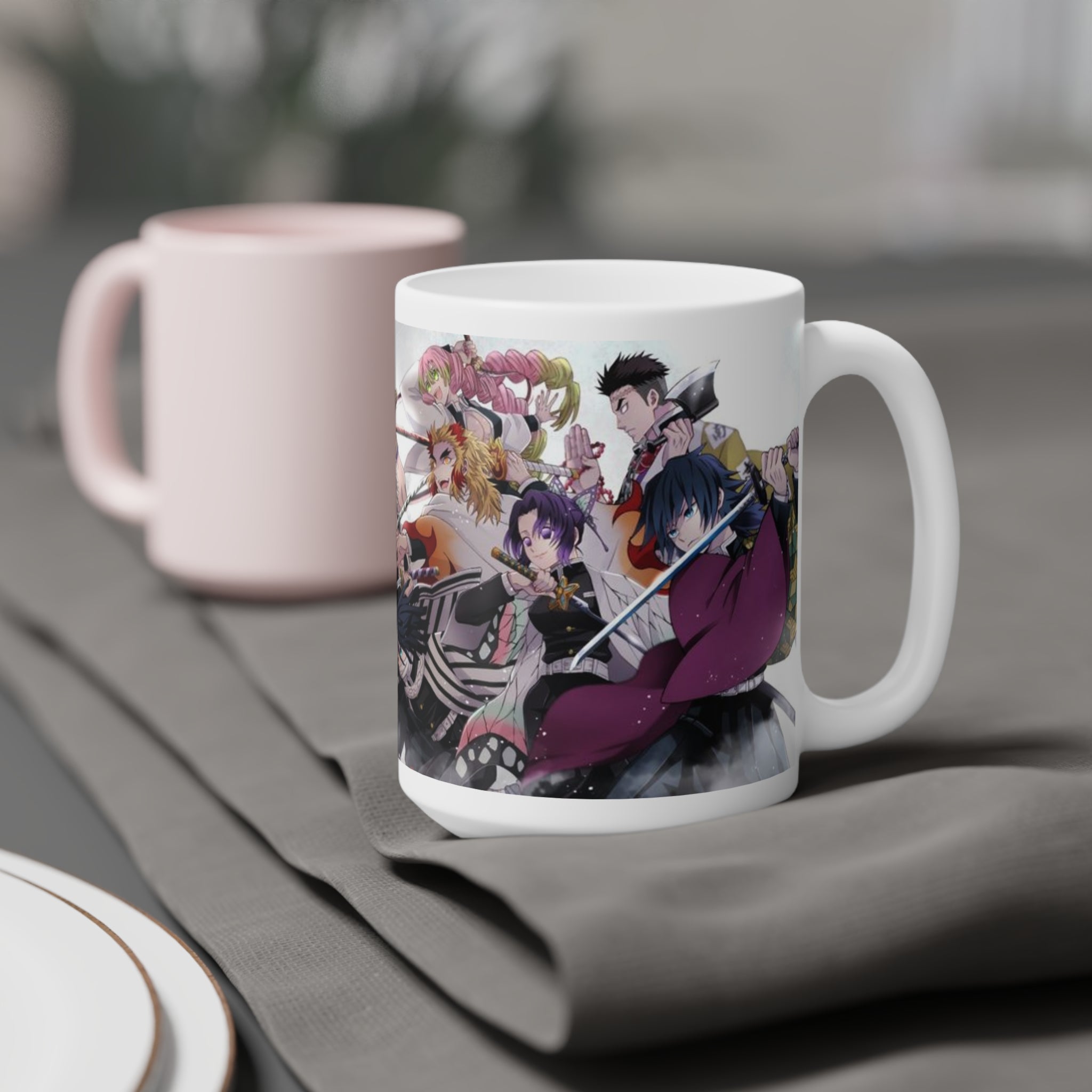 Demon Slayer Pillars Ceramic Mug — (11oz/15oz)