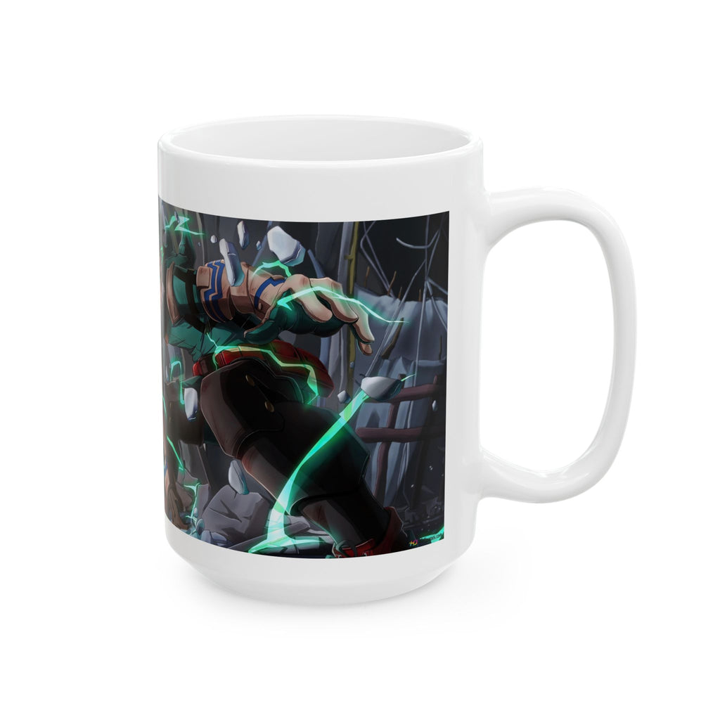 Deku Ceramic Mug — Anime-Inspired 11oz & 15oz Coffee Cup