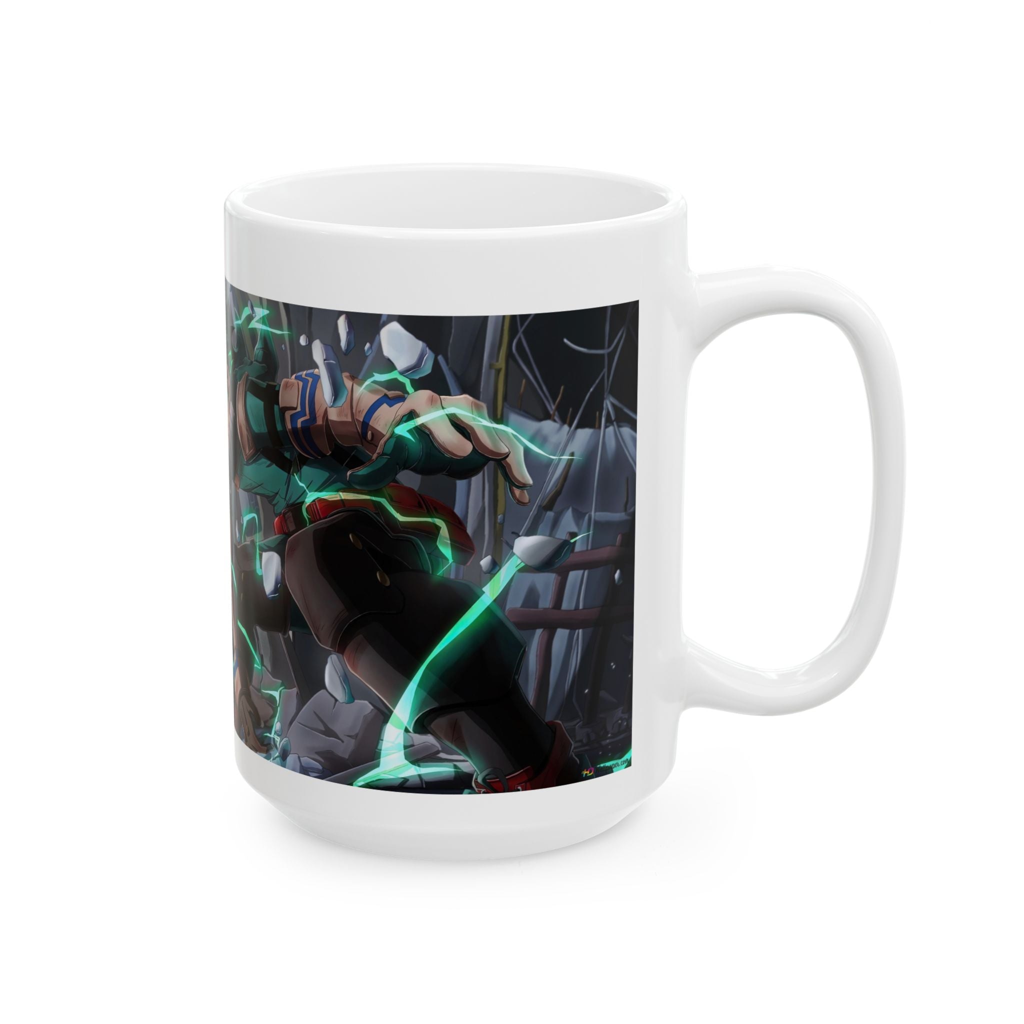 Deku Ceramic Mug — Anime-Inspired 11oz & 15oz Coffee Cup