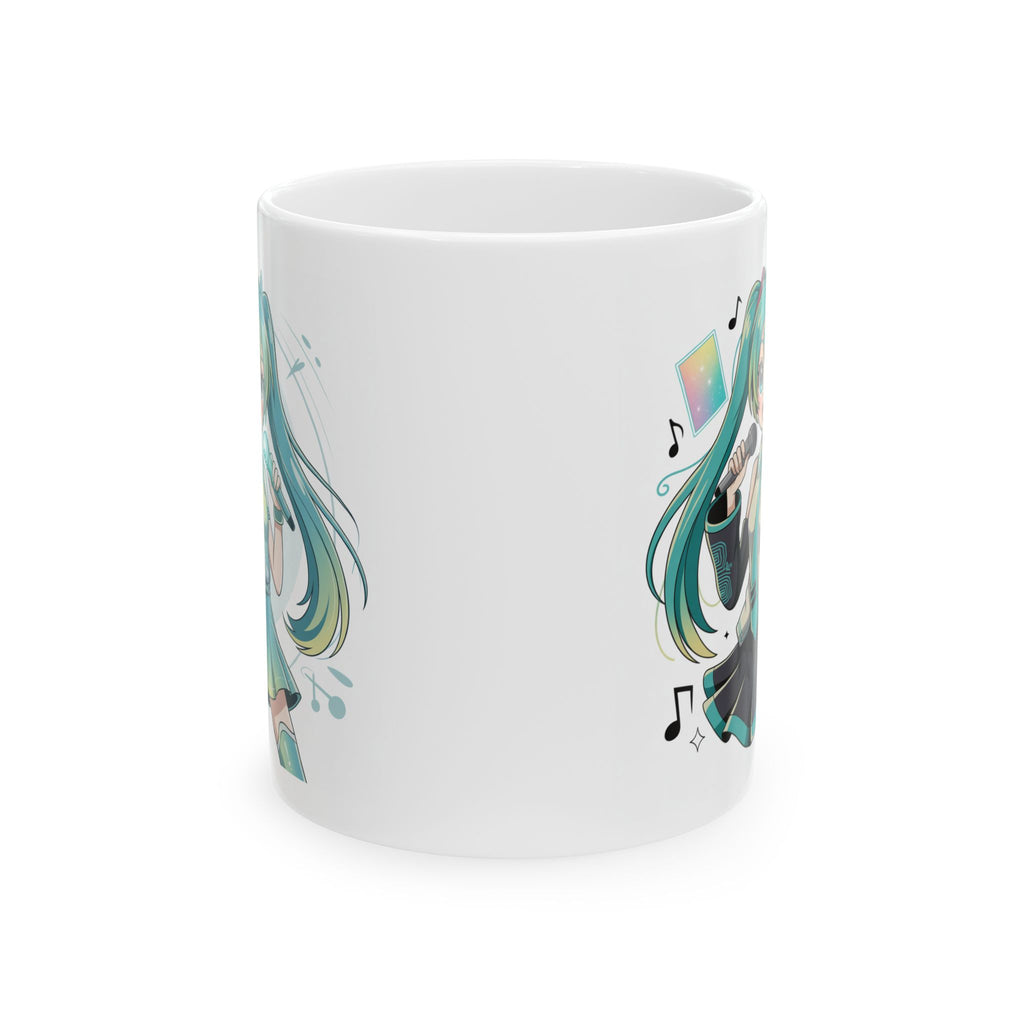 Ceramic Mug miku superstar , (11oz, 15oz)