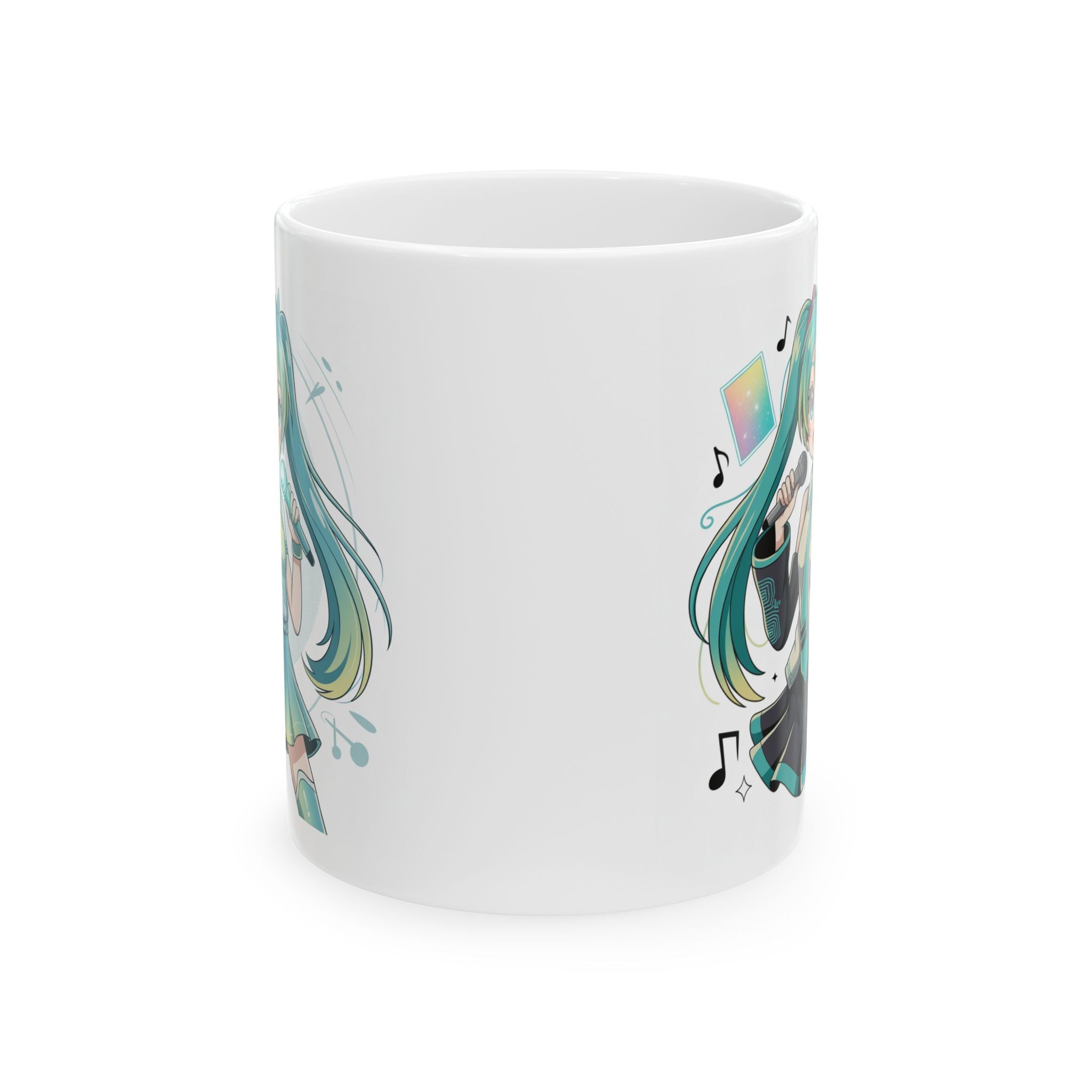 Ceramic Mug miku superstar , (11oz, 15oz)