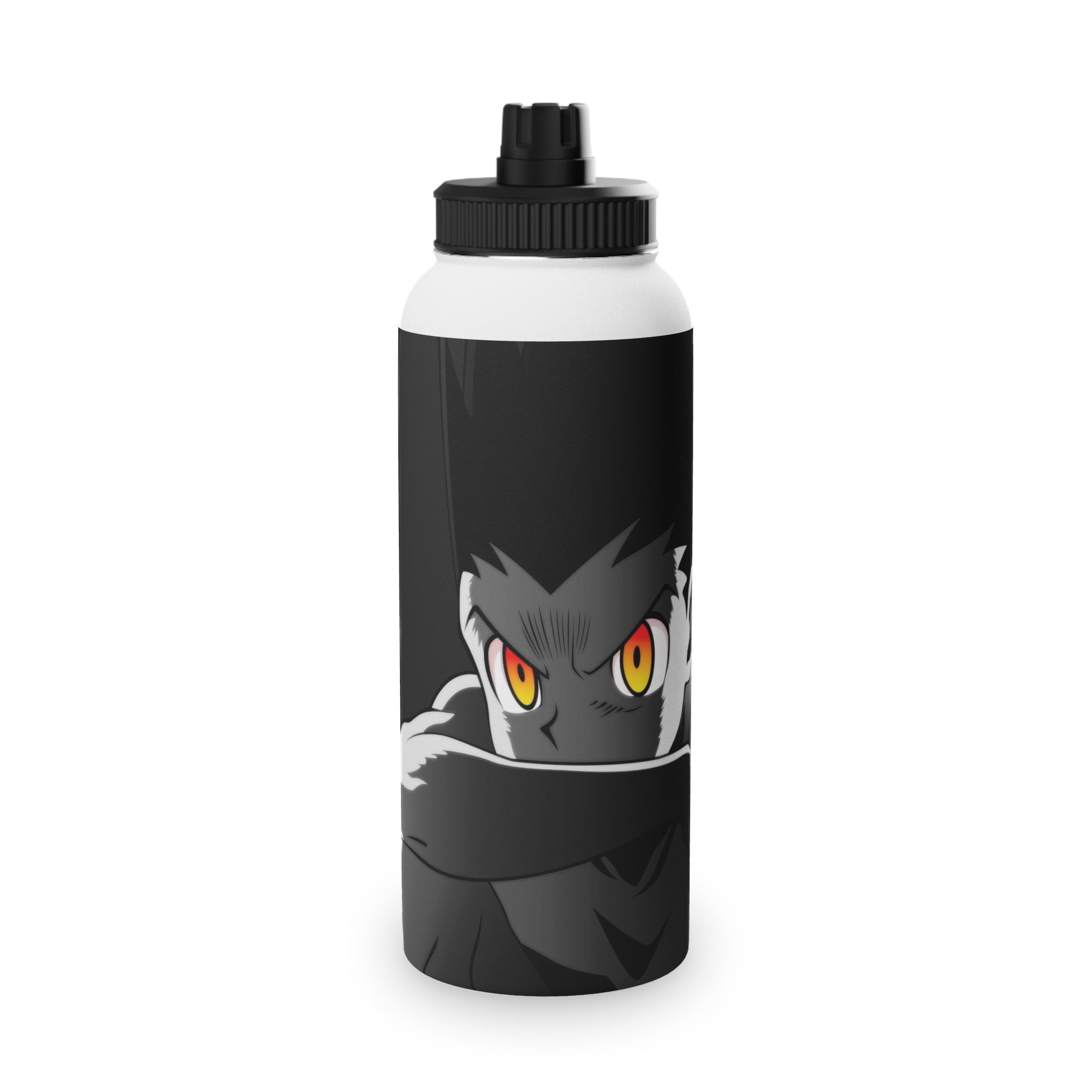 Stainless Steel Water Bottle — "Gourde de gon" Sports Lid