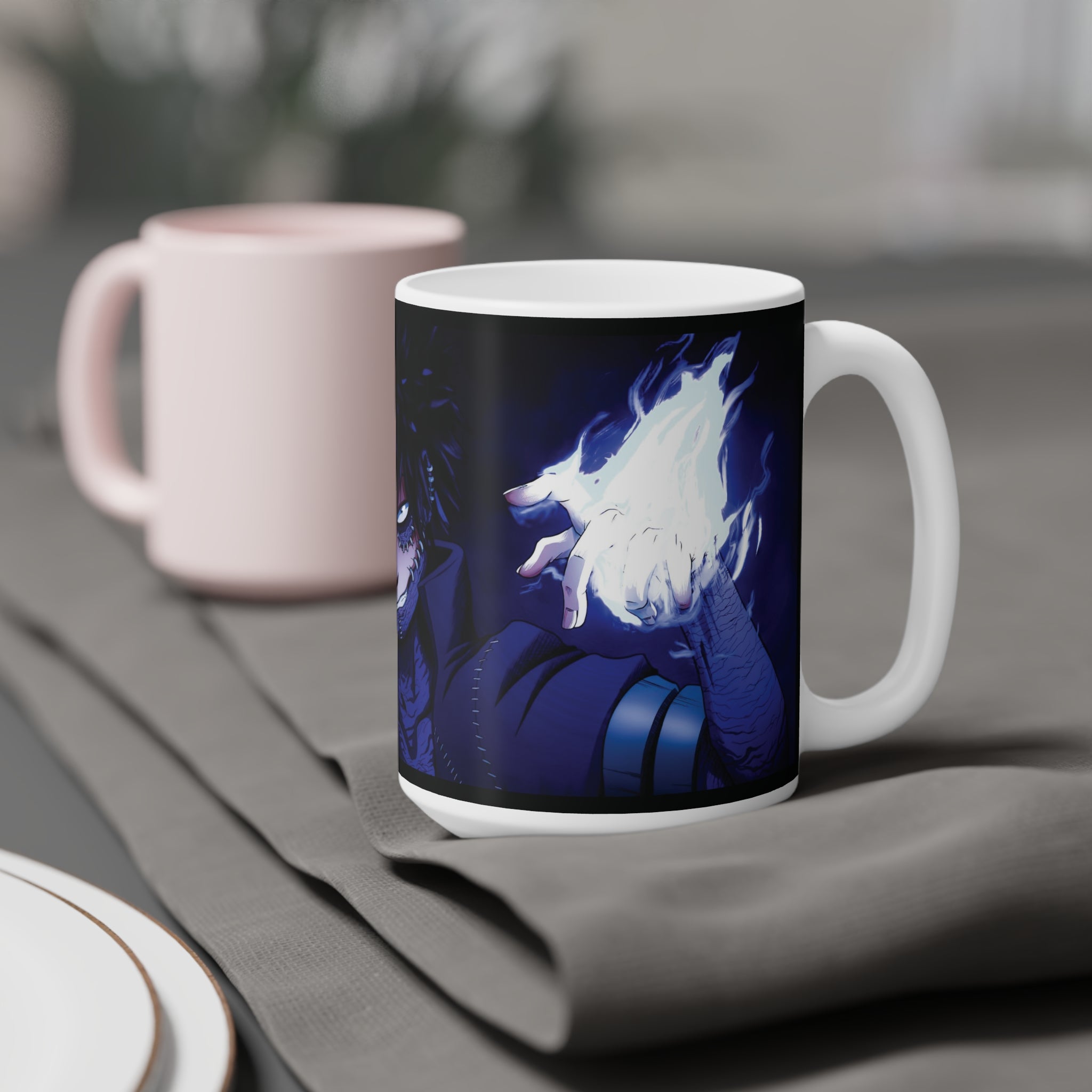 My Hero Academia Dabi Ceramic Mug — Anime Coffee Cup (11/15/20 oz)