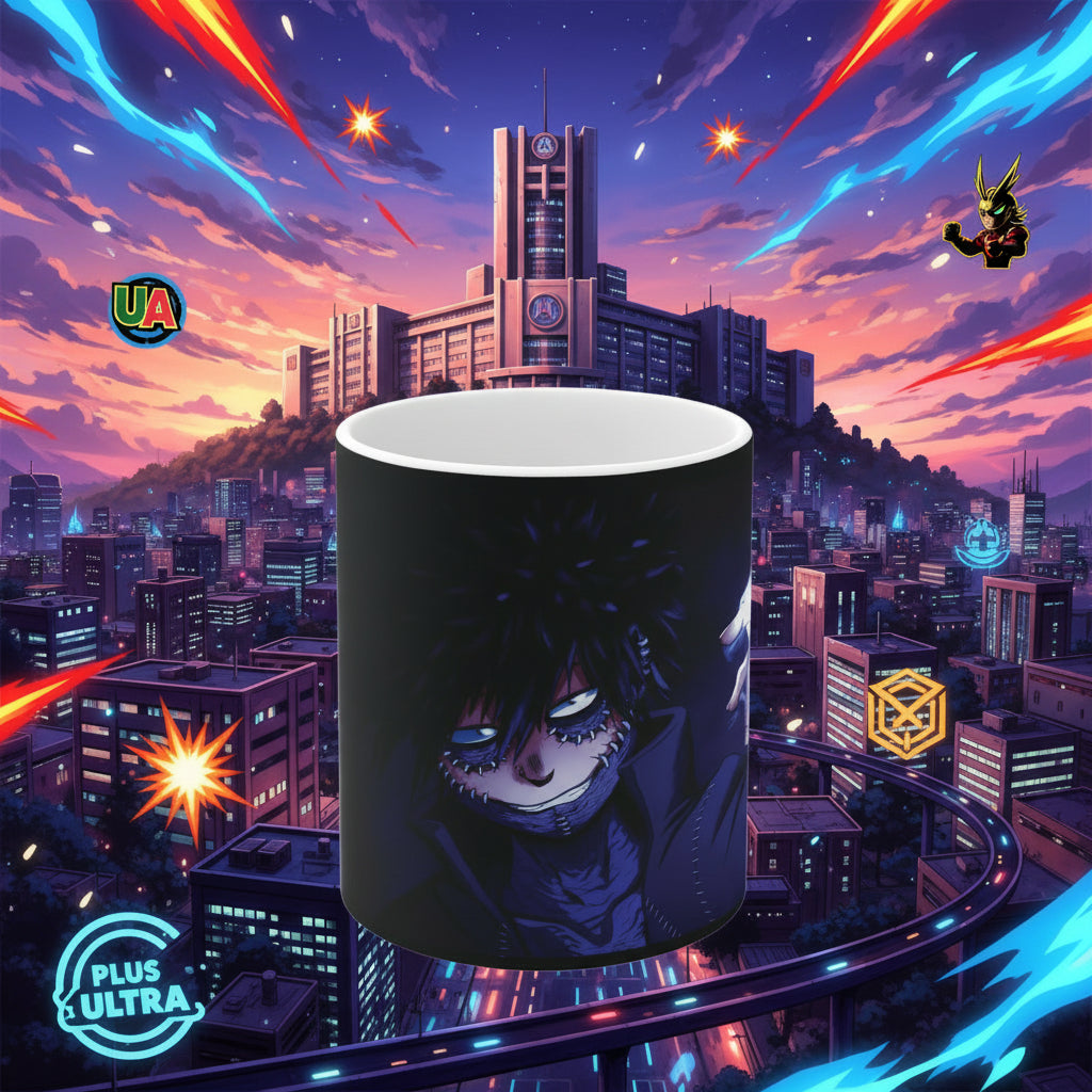 My Hero Academia Dabi Ceramic Mug — Anime Coffee Cup (11/15/20 oz)