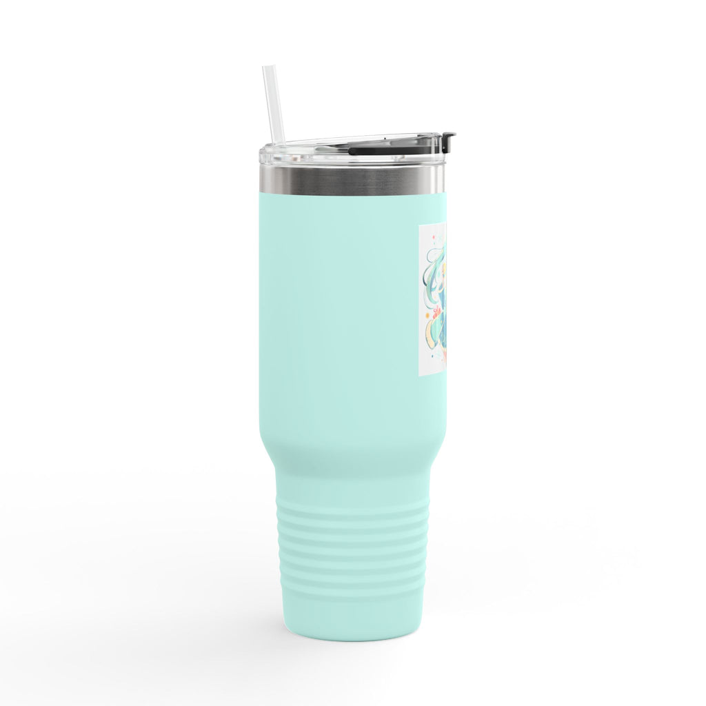 40oz Insulated Travel Mug — Miku Christmas Thermos