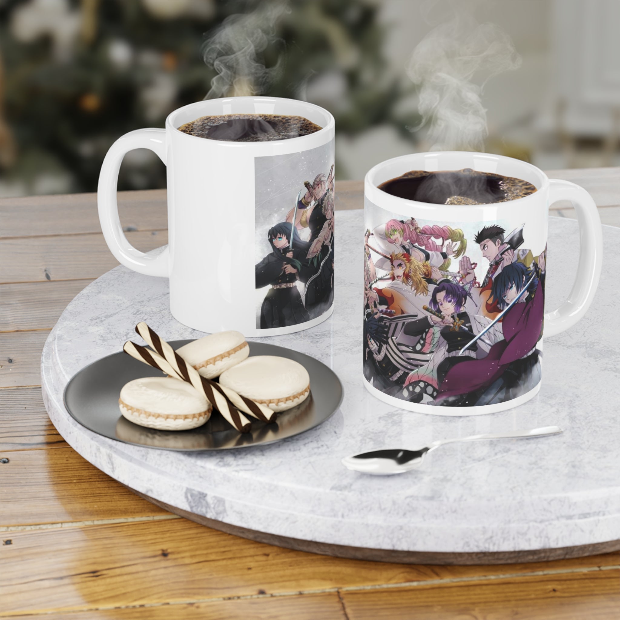 Demon Slayer Pillars Ceramic Mug — (11oz/15oz)