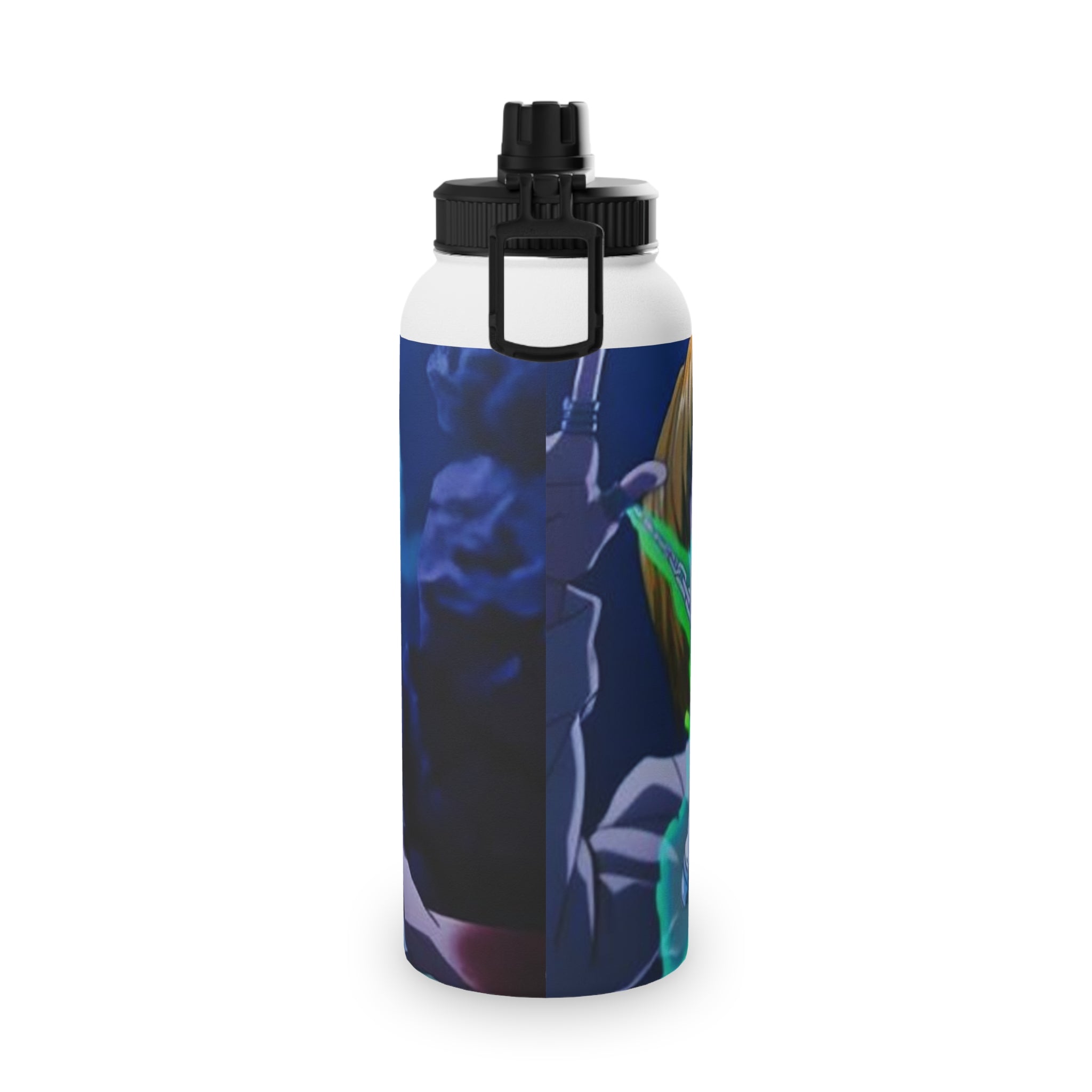 Kurapika Sports Water Bottle — Stainless Steel Bottle with Sports Lid