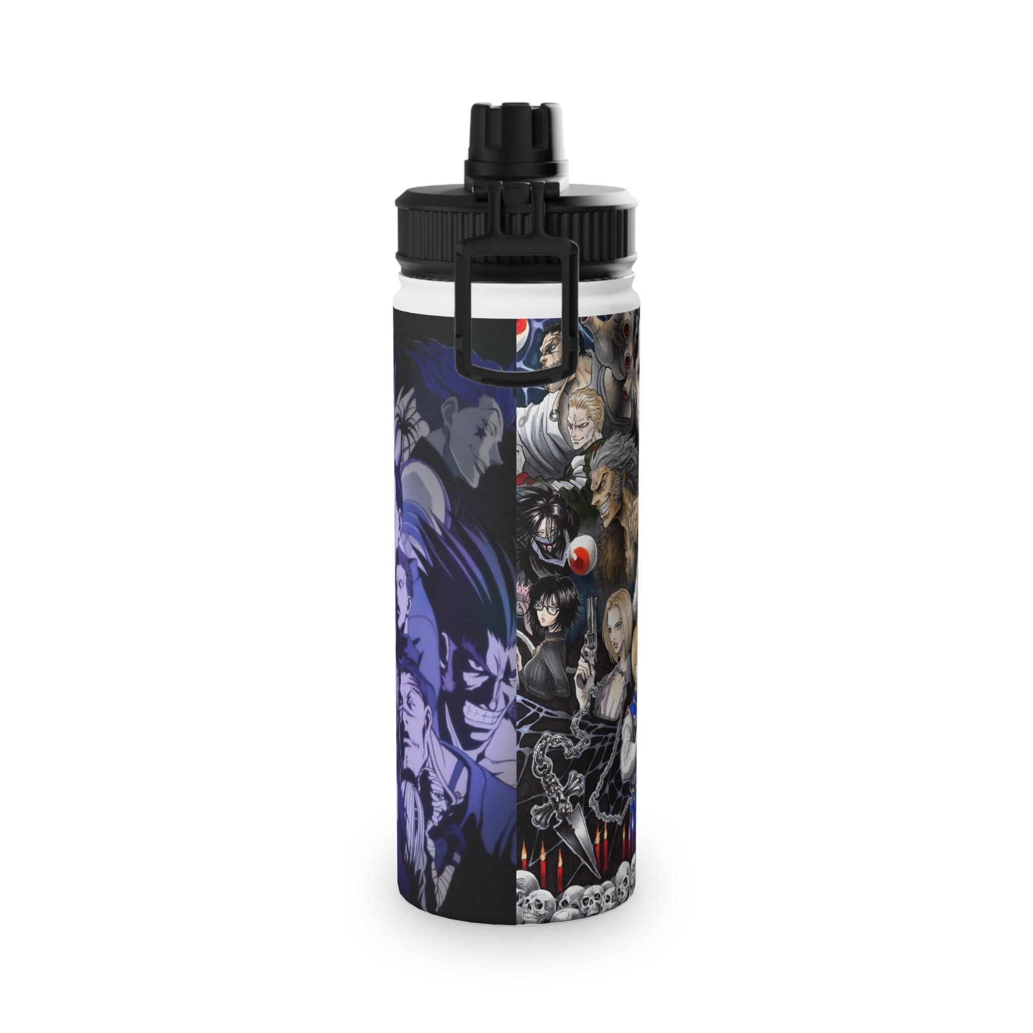 Ghost Brigade Stainless Steel Water Bottle — Sports Lid (Brigade fantôme)