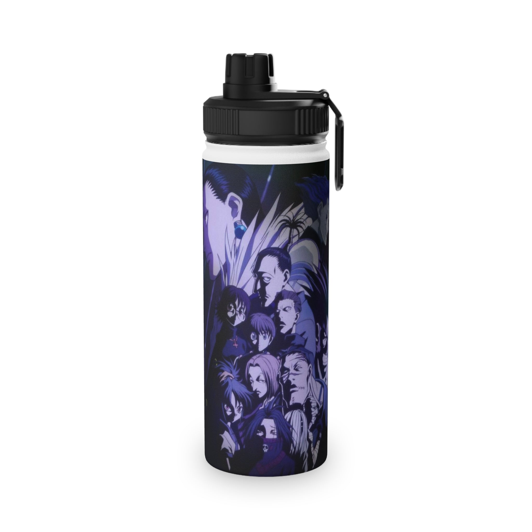 Ghost Brigade Stainless Steel Water Bottle — Sports Lid (Brigade fantôme)