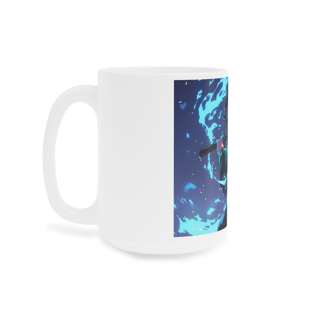 Tanjiro Ceramic Mug — Anime Demon Slayer Coffee Cup (11oz and 15oz)