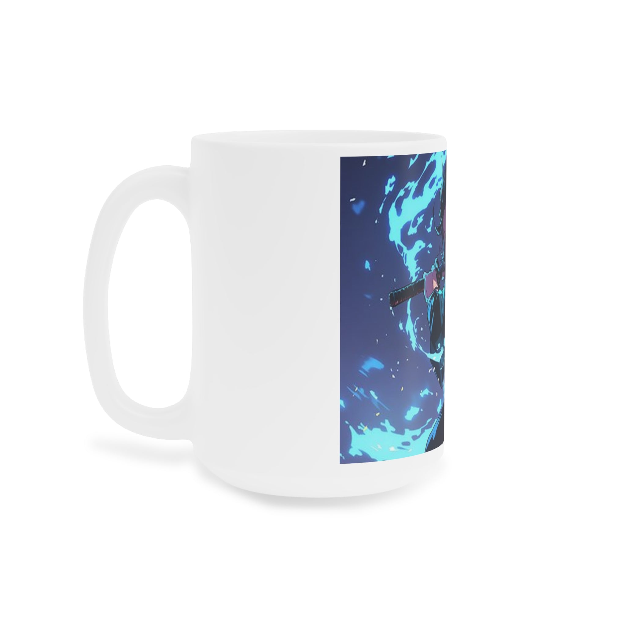 Tanjiro Ceramic Mug — Anime Demon Slayer Coffee Cup (11oz and 15oz)