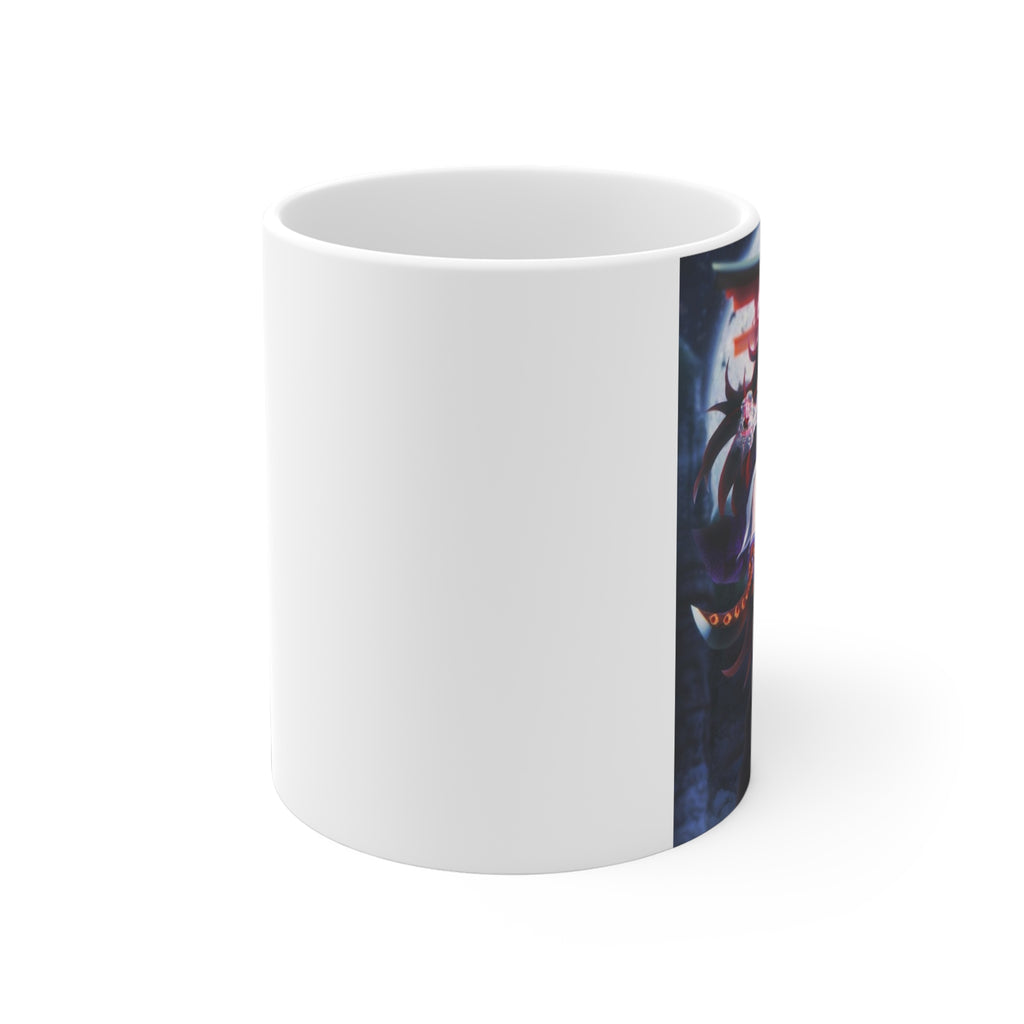 Demon Slayer Kokushibo Ceramic Mug — Anime Coffee Cup (11oz and 15oz)